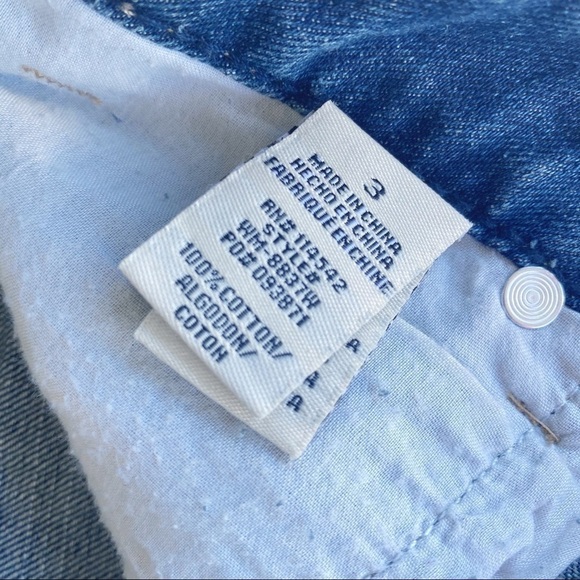 Dollhouse Hi Rise jean shorts, side ties Size 3 - Picture 8 of 11